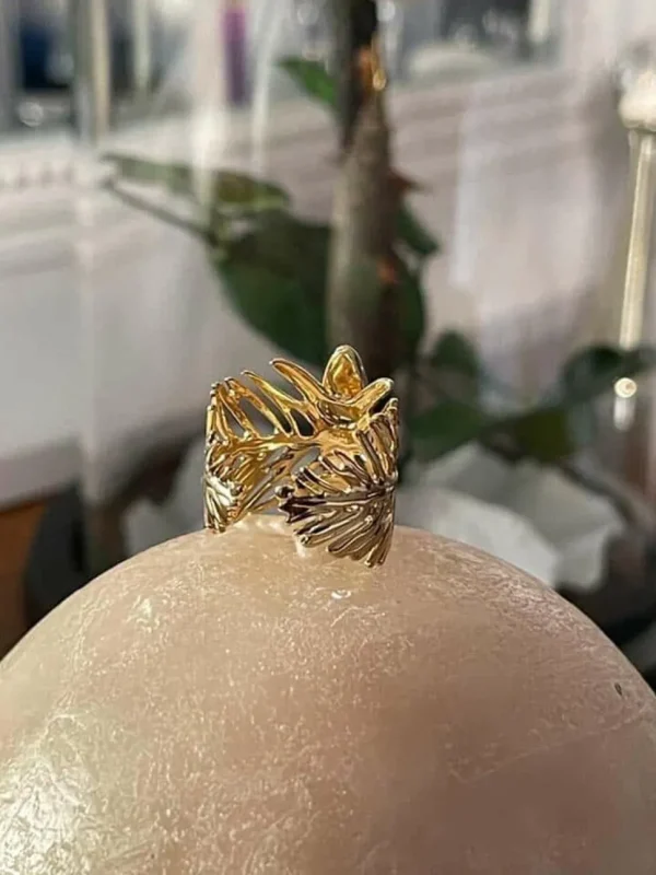 Femmes Saheline Bague Ajustable Blanc Tess