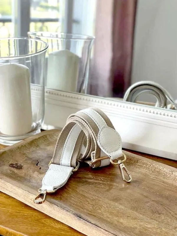 Femmes Saheline Bandoulière Sac À Main Blanc Charly