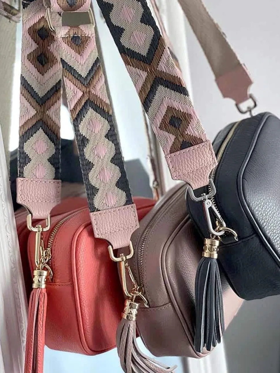 bandoulire_sac__main_rose_0.webp Femmes Saheline Bandoulière Sac À Main Rose Tania