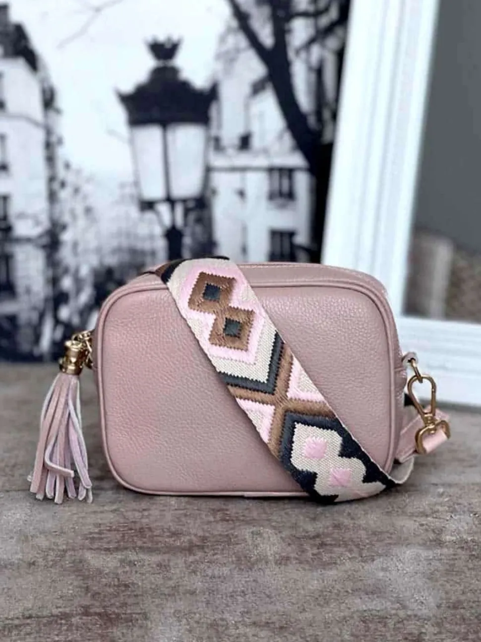 bandoulire_sac__main_rose_1.webp Femmes Saheline Bandoulière Sac À Main Rose Tania