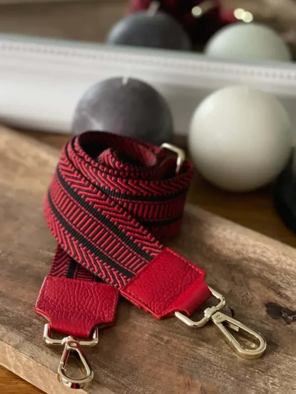 Femmes Saheline Bandoulière Sac À Main Rouge Kady