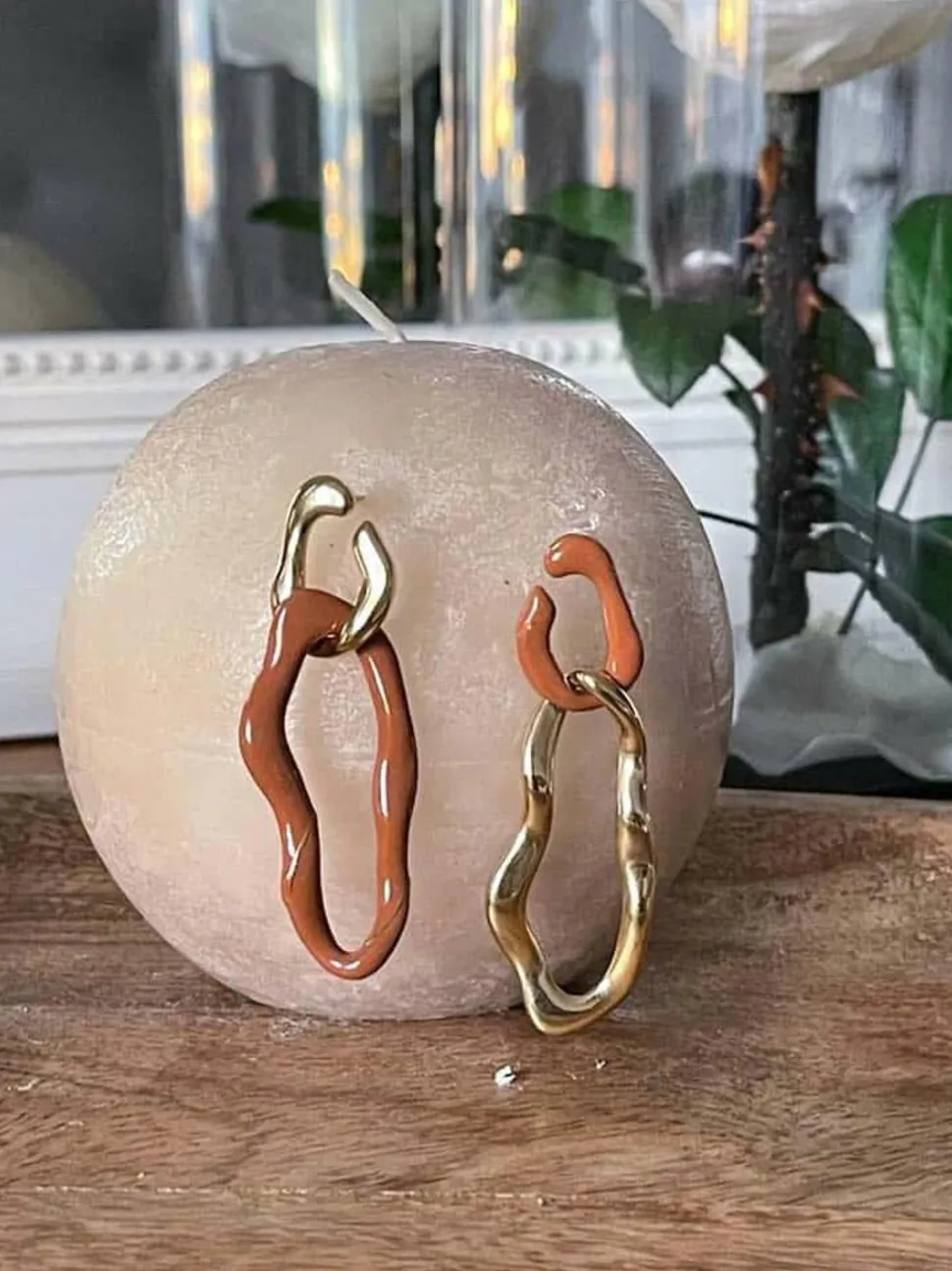 boucles_doreille_marron_d_2.webp Femmes Saheline Boucles D'Oreille Marron Doris