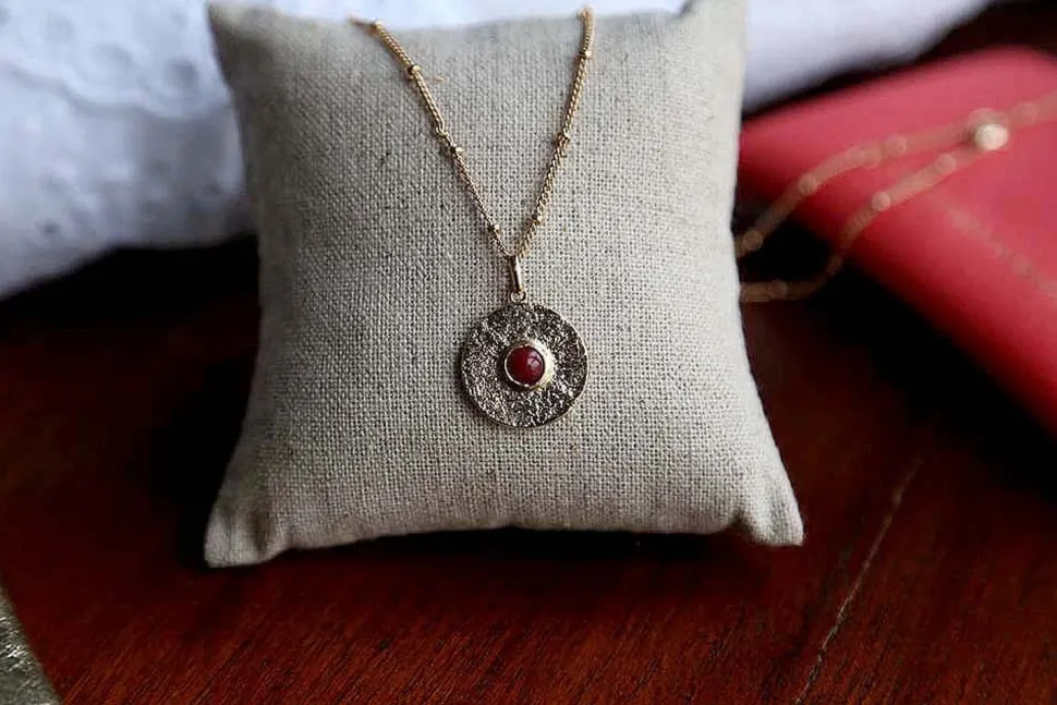collier_melanie_rouge_1.webp Femmes Saheline Collier Melanie Rouge