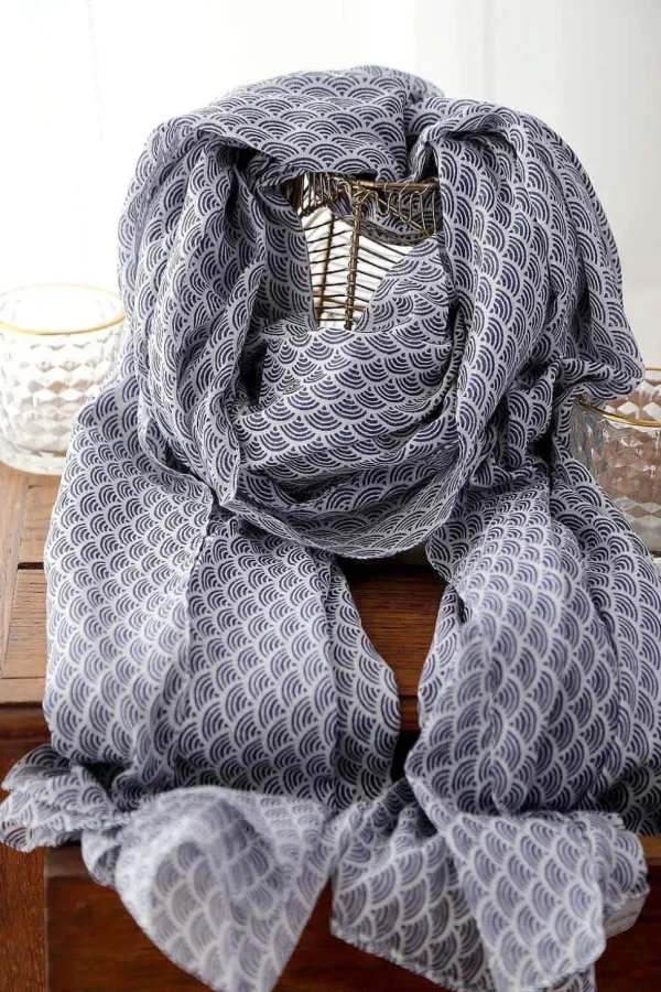 Homme Saheline Foulard Homme Bleu Sawyer