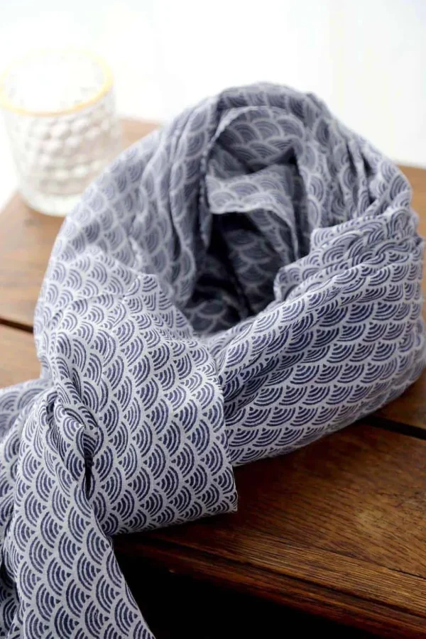 Homme Saheline Foulard Homme Bleu Sawyer