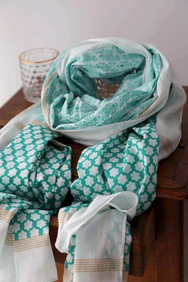 Homme Saheline Foulard Homme Bleu Turquoise Bradley