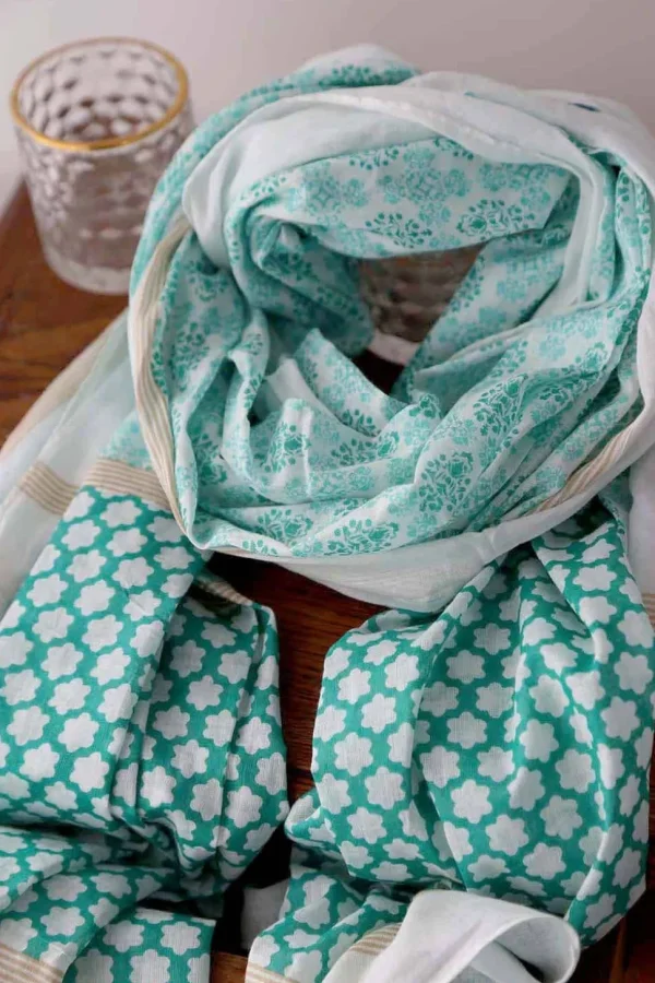 Homme Saheline Foulard Homme Bleu Turquoise Bradley