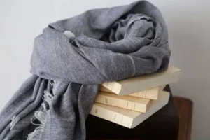 Homme Saheline Foulard Homme Gris Fonce Louis