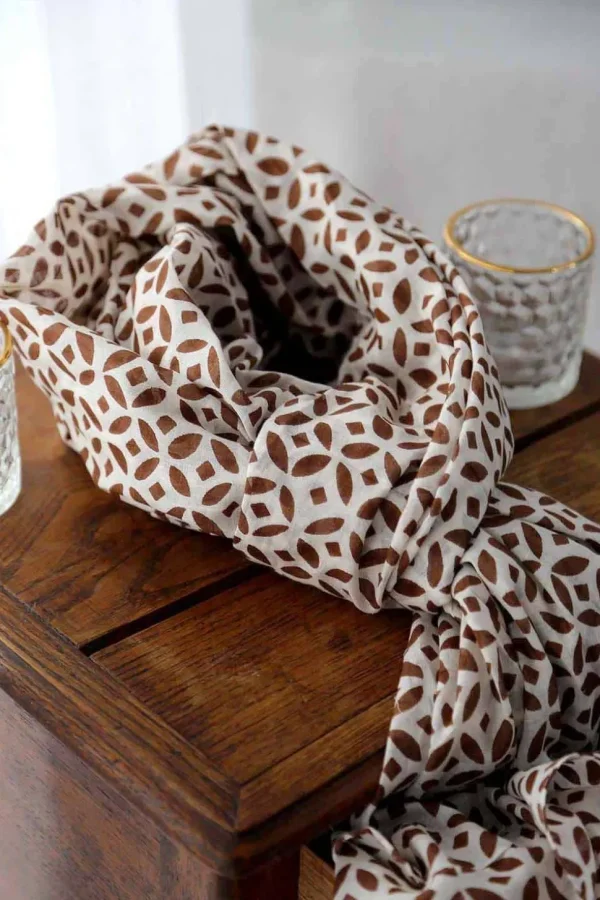 Homme Saheline Foulard Homme Marron Austin