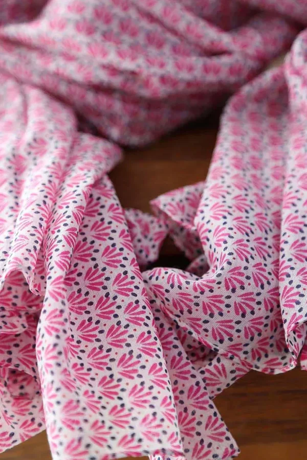 Homme Saheline Foulard Homme Rose Fushia Brooklyn