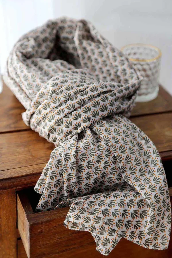 Homme Saheline Foulard Homme Vert Kaki Brooklyn