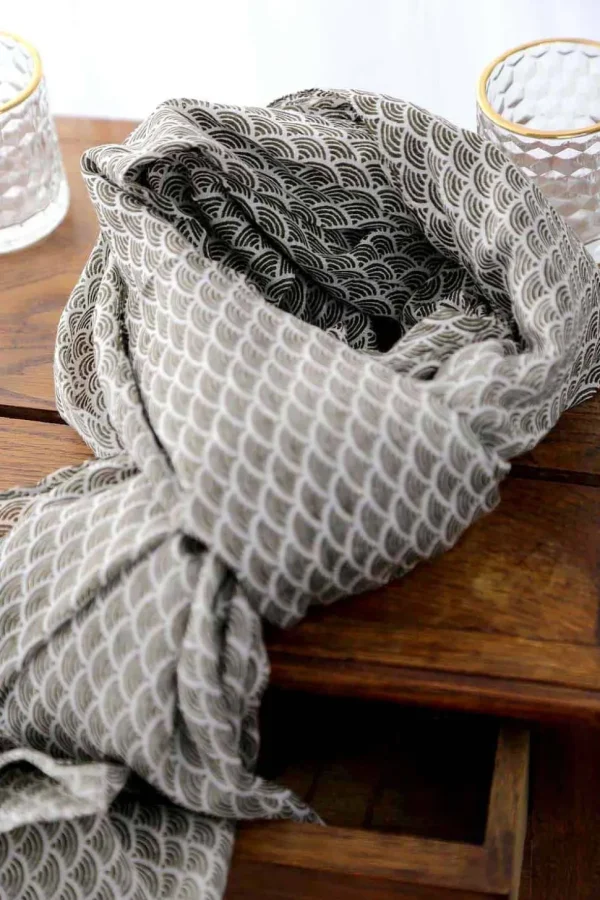 Homme Saheline Foulard Homme Vert Sawyer