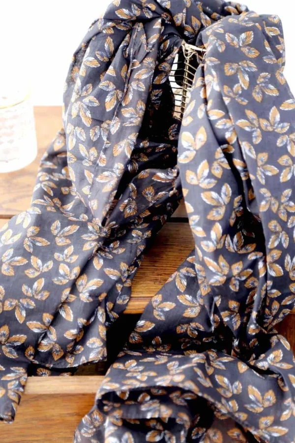 Homme Saheline Foulard Marron Oliver