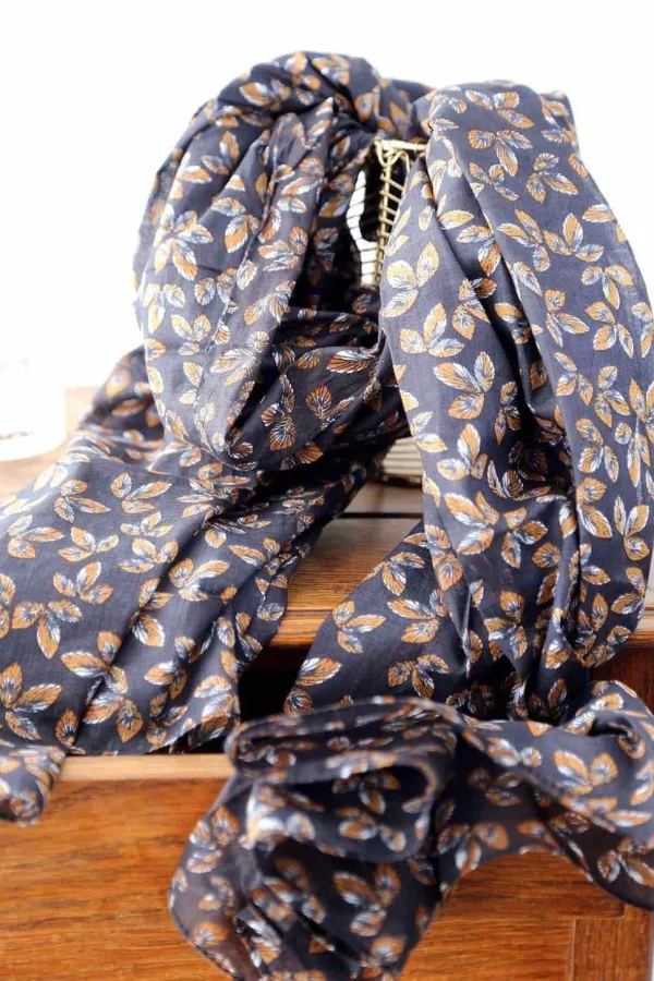 Homme Saheline Foulard Marron Oliver