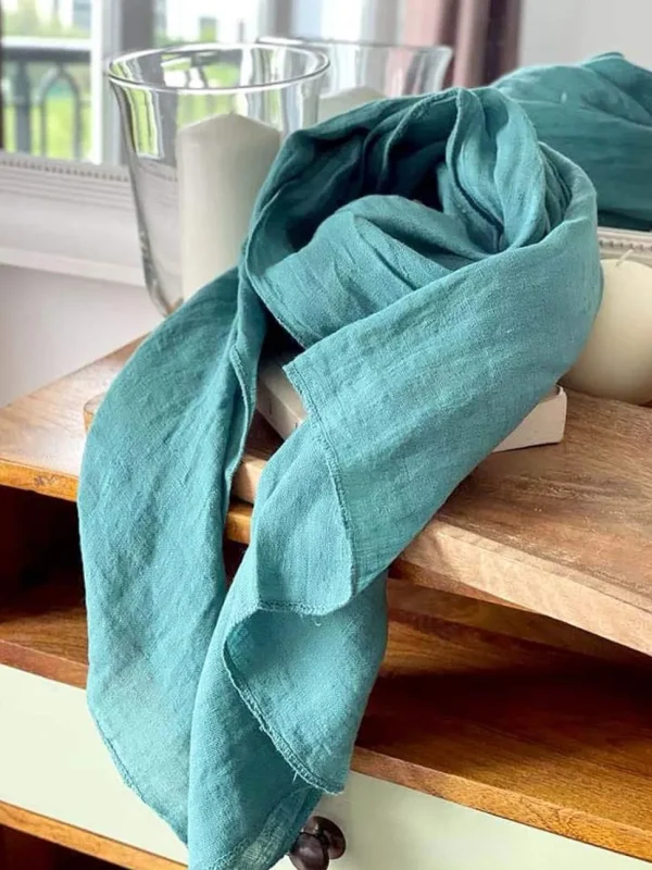 Homme Saheline Foulard Vert Paon Emery