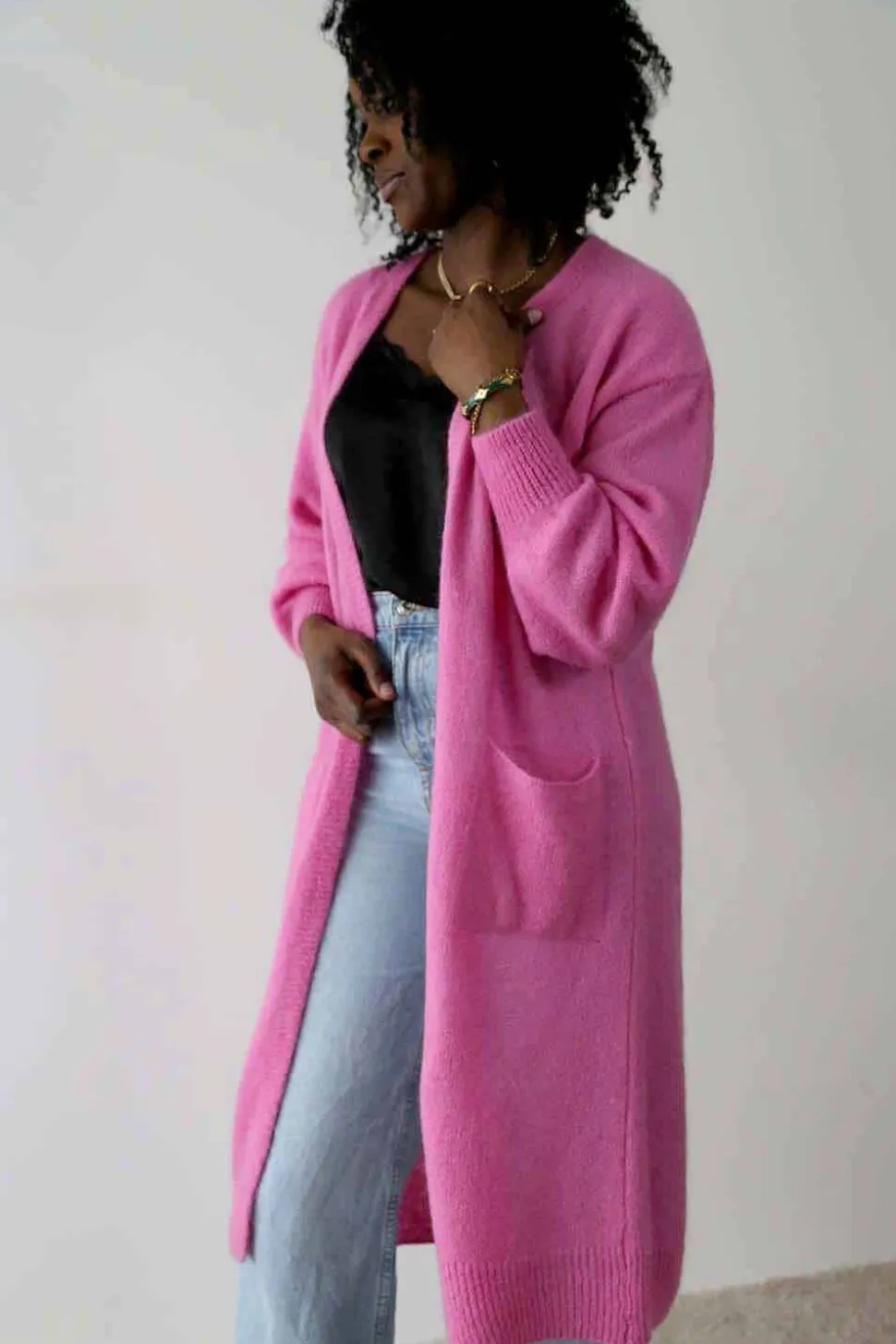gilet_long_rose_dan_0.webp Femmes Saheline Gilet Long Rose Dan