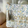 Femmes Saheline Pochette A Message Bleu Zyme