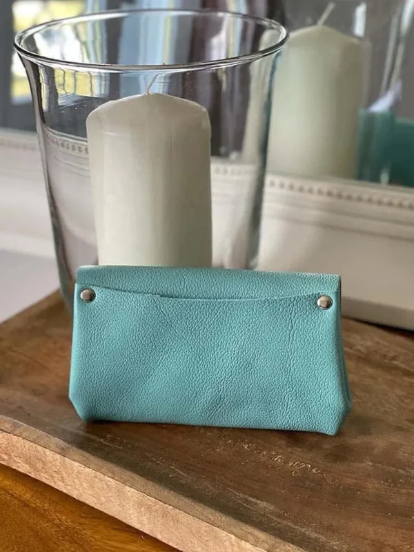 Femmes Saheline Porte-Cartes Bleu Azur Avery