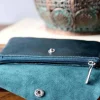 Femmes Saheline Porte-Cartes Bleu Petrole Lorna