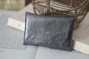 Femmes Saheline Porte-Cartes En Cuir Anthracite Ayden