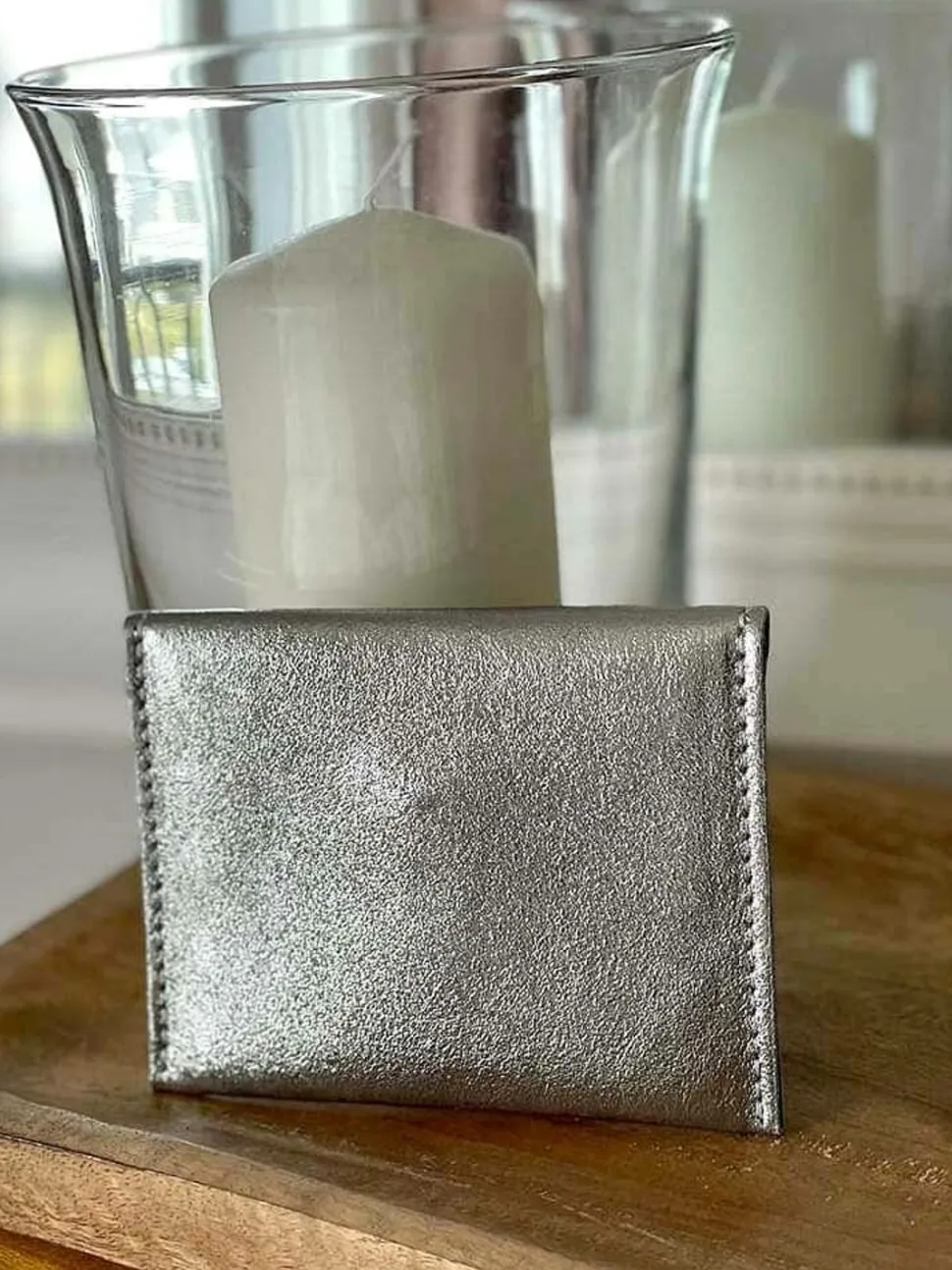 portecartes_gris_argent_d_3.webp Femmes Saheline Porte-Cartes Gris Argent Dexie