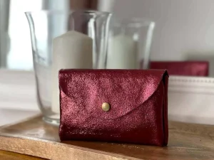 Femmes Saheline Porte-Cartes Rouge Efyra