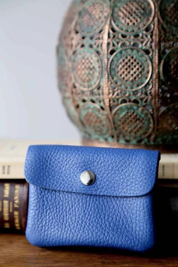 Femmes Saheline Porte-Monnaie Bleu Chayna