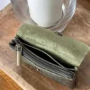 Femmes Saheline Porte-Monnaie Vert Kaki Anissa