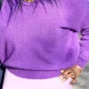Femmes Saheline Pull Violet Barth
