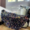Femmes Saheline Sac Banane Bleu Peche A Sequins Laumy