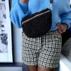 Femmes Saheline Sac Banane Noir Paige