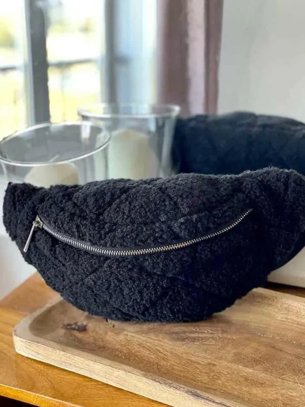 Femmes Saheline Sac Banane Noir Solvig