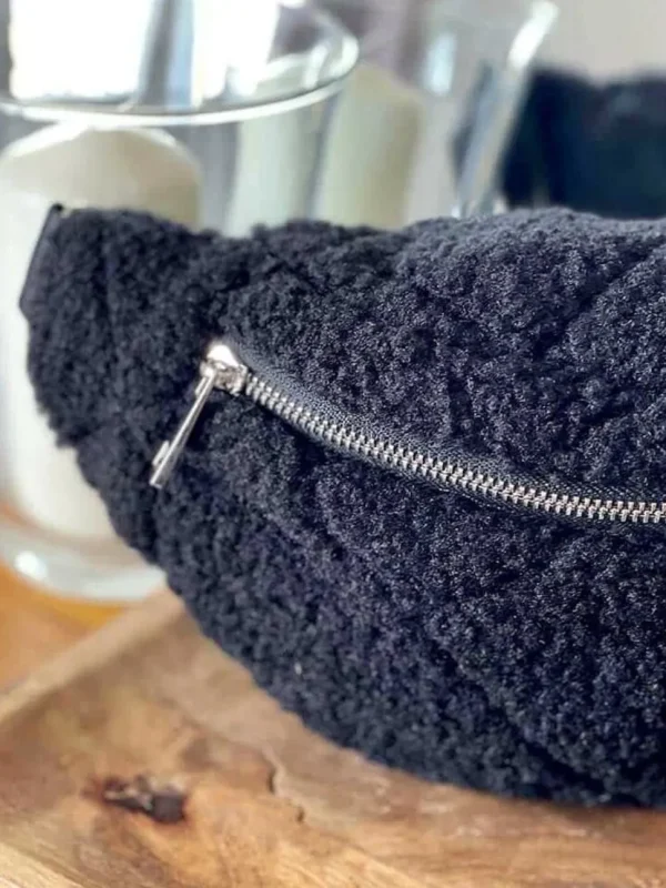 Femmes Saheline Sac Banane Noir Solvig
