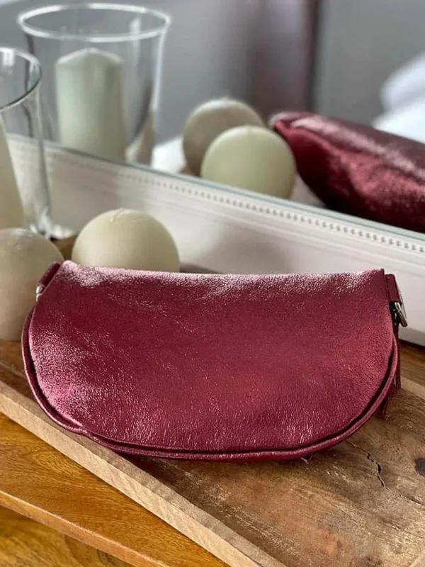 Femmes Saheline Sac Banane Rouge Bordeaux June
