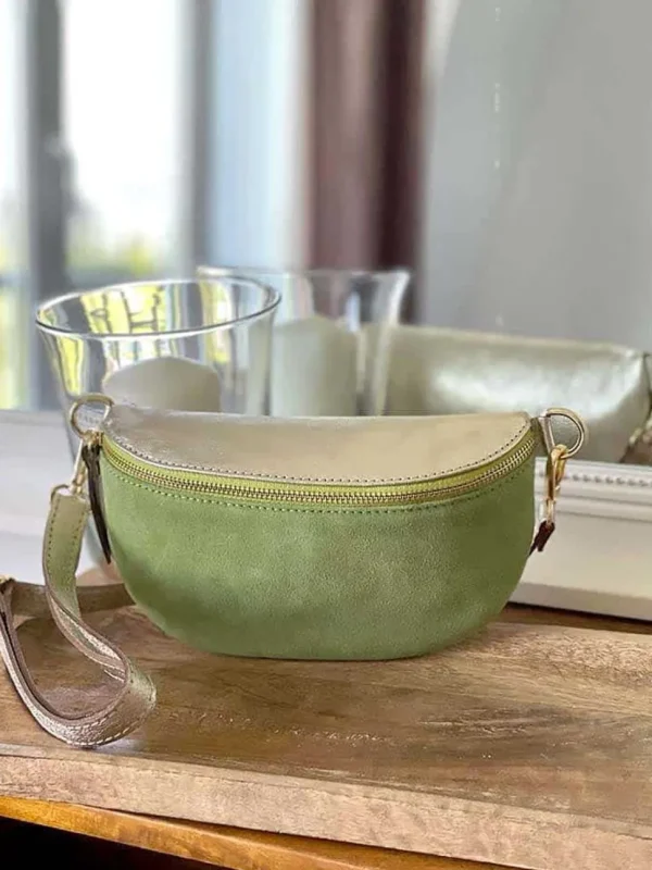Femmes Saheline Sac Banane Vert Anis Vaelle