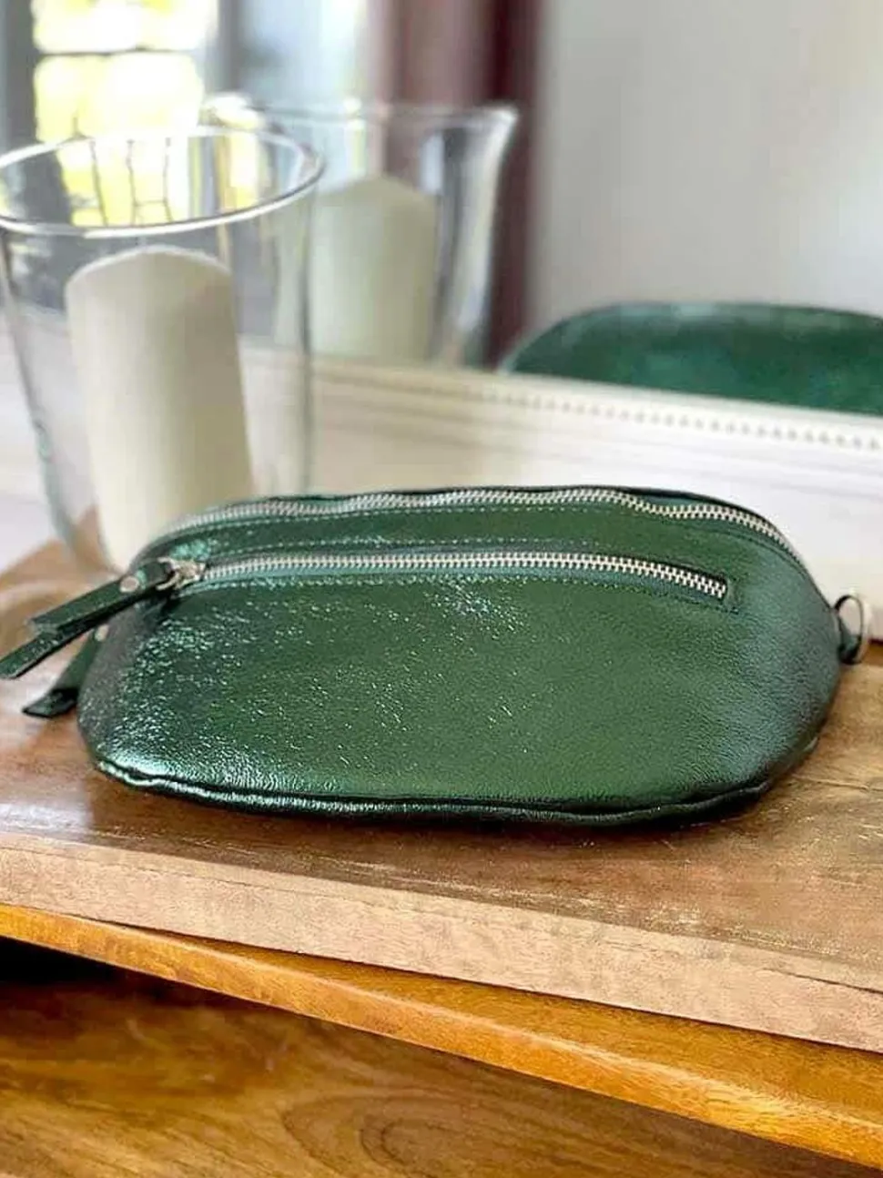 sac_banane_vert_emeraude__2.webp Femmes Saheline Sac Banane Vert Emeraude Irise June