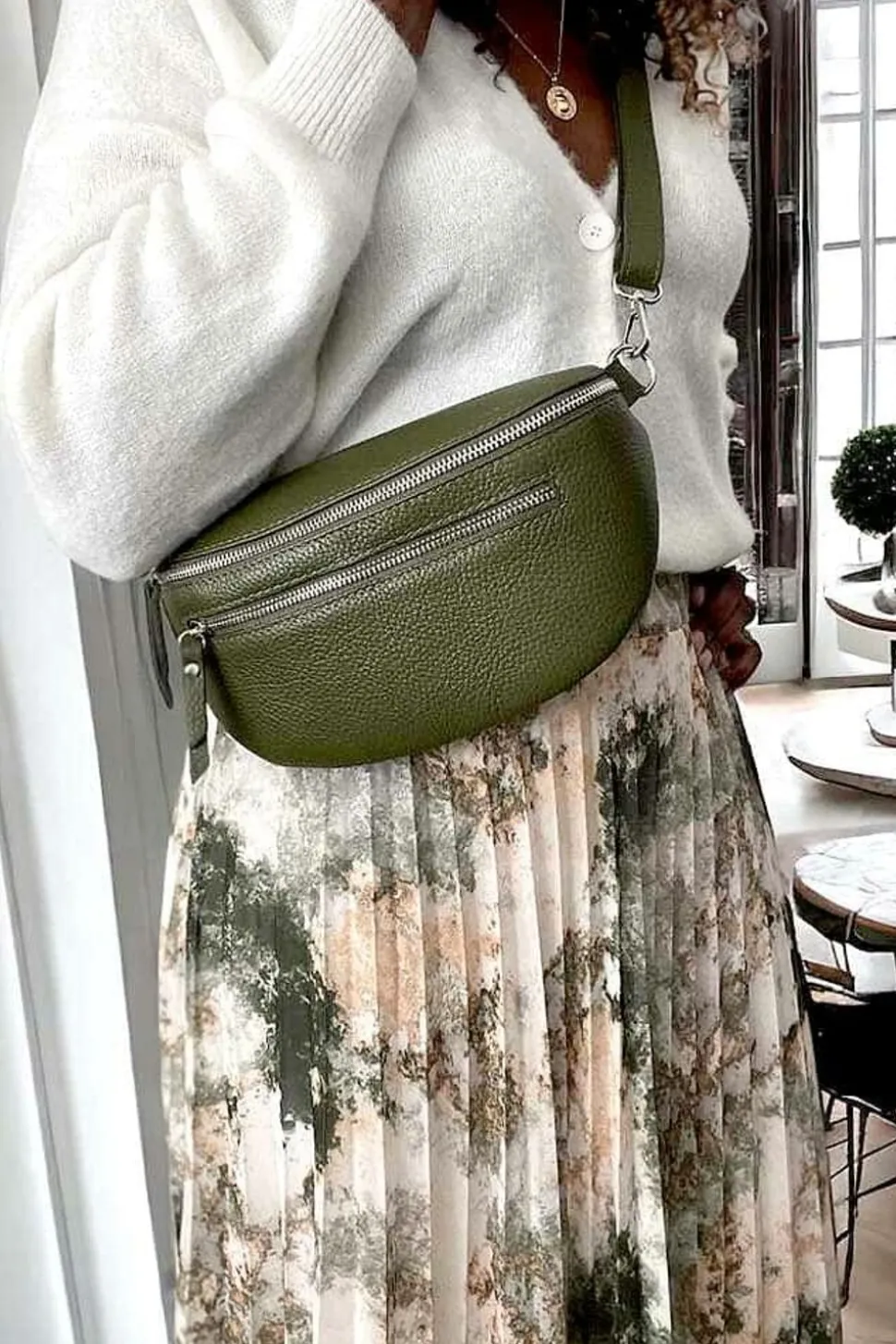 sac_banane_vert_kaki_chel_6.webp Femmes Saheline Sac Banane Vert Kaki Chelby