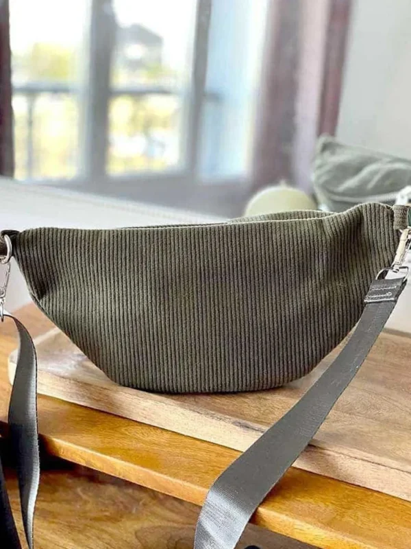 Femmes Saheline Sac Banane Vert Kaki Estela