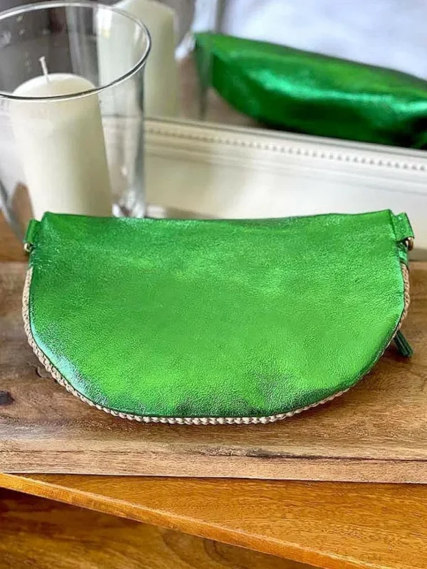 Femmes Saheline Sac Banane Vert Mila