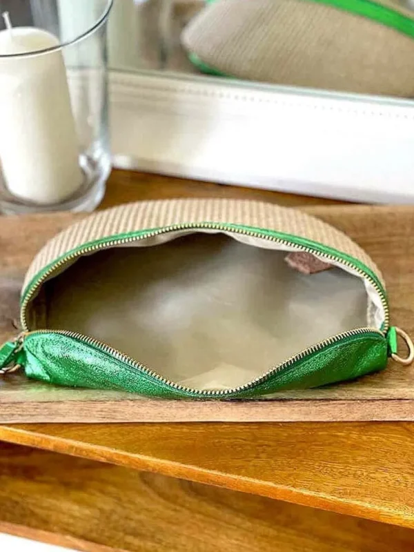 Femmes Saheline Sac Banane Vert Mila