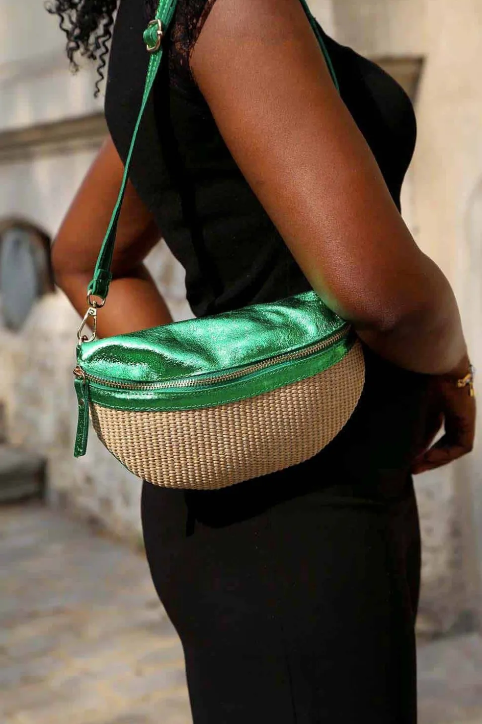 sac_banane_vert_mila_7.webp Femmes Saheline Sac Banane Vert Mila