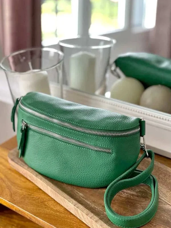 Femmes Saheline Sac Banane Vert Pomme Chelby