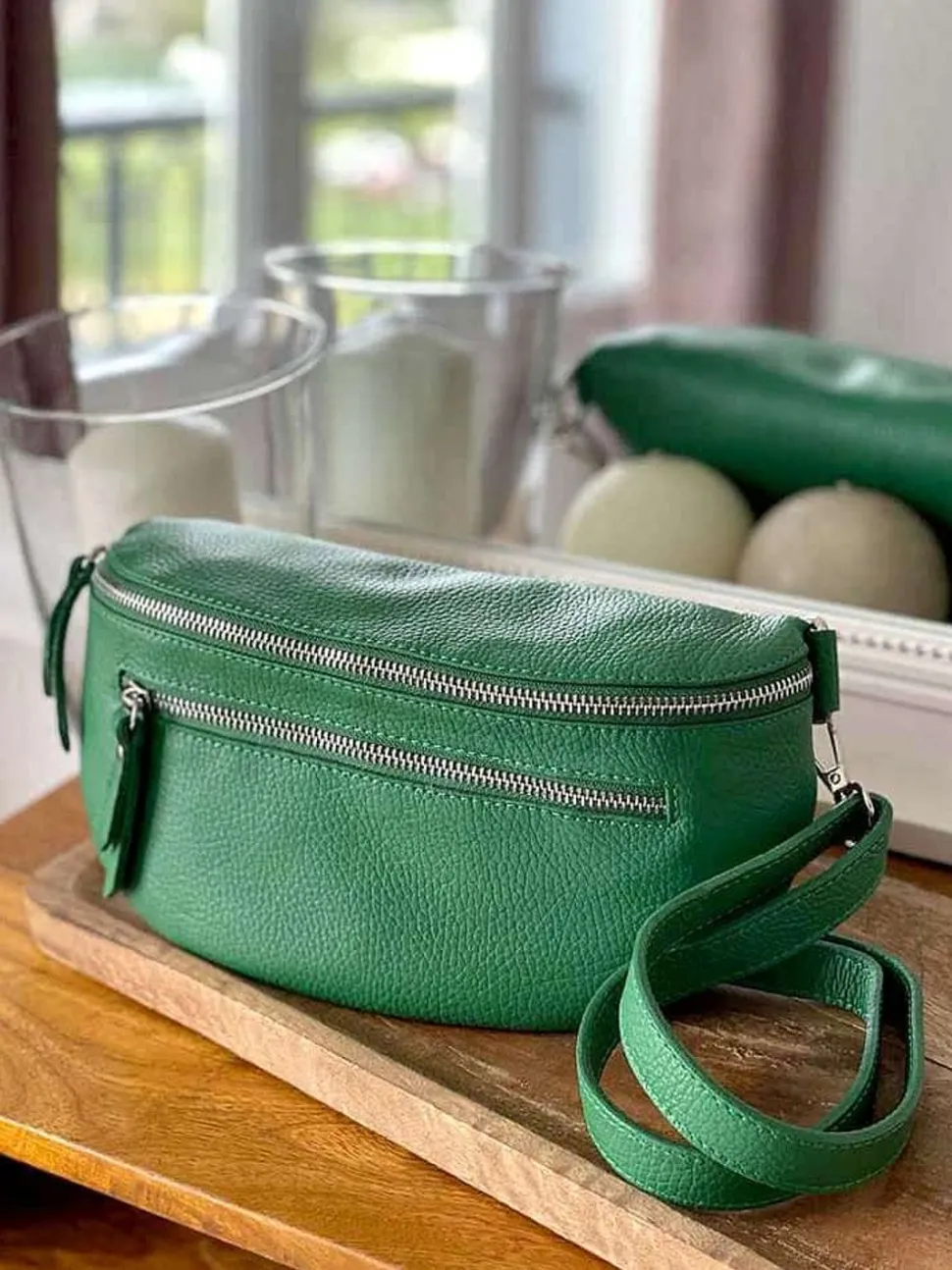 sac_banane_vert_pomme_che_4.webp Femmes Saheline Sac Banane Vert Pomme Chelby