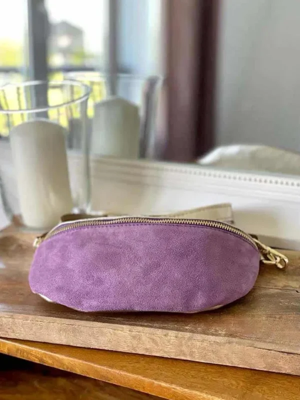 Femmes Saheline Sac Banane Violet Lilas Vaelle