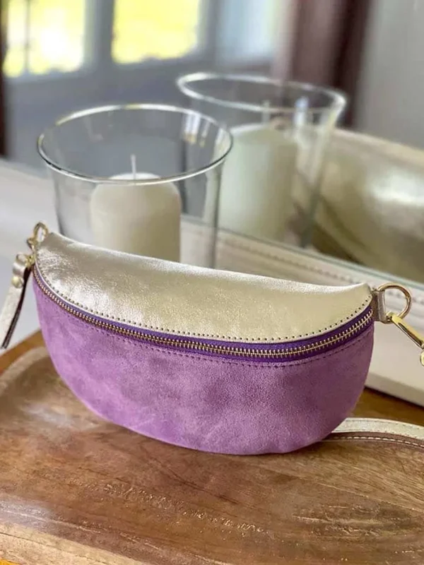 Femmes Saheline Sac Banane Violet Lilas Vaelle