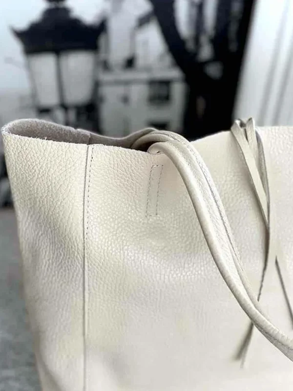 Femmes Saheline Sac Beige Ecru Agata