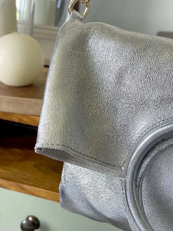 Femmes Saheline Sac Gris Argent Scarlett