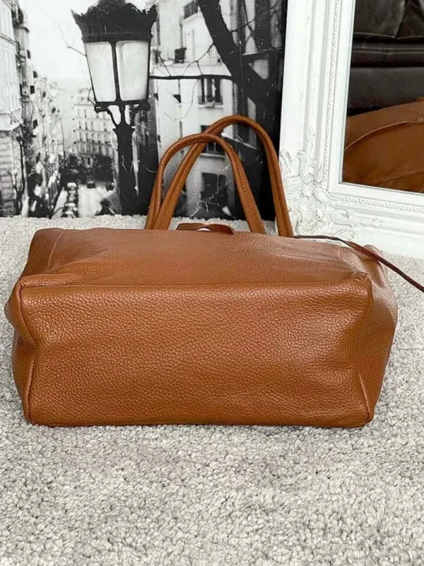 Femmes Saheline Sac Marron Camel Agata