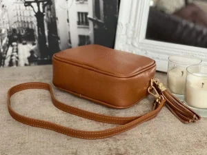 Femmes Saheline Sac Marron Camel Aly