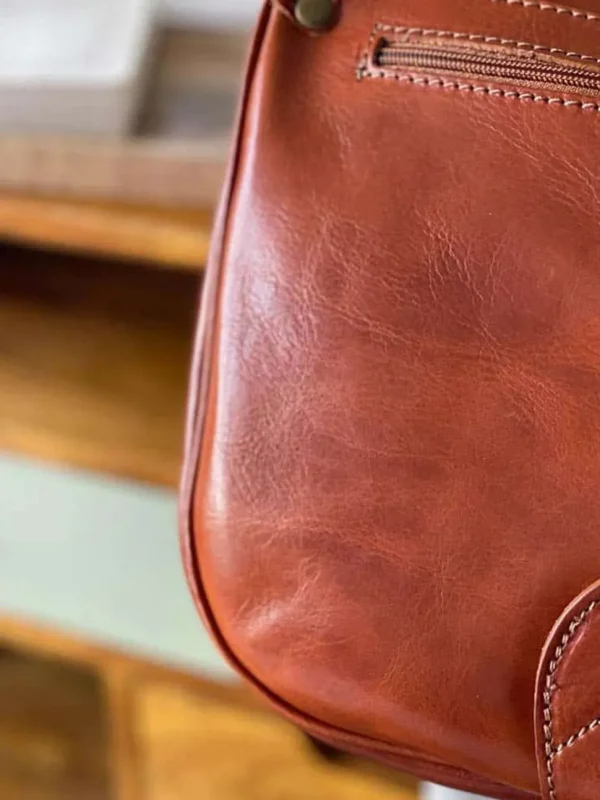 Femmes Saheline Sac Marron Camel Stefania